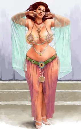 Voluptuous - Рисованные девушки